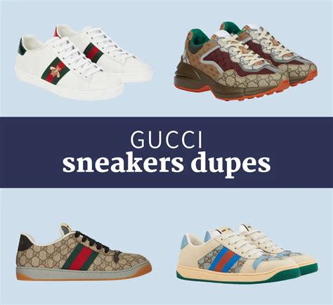 gucci sneakers dupes|gucci shoes knockoff.